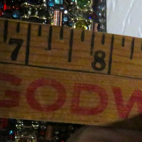 Multi Colored Rhinestone Encrusted Purse - Picture 10 of 11